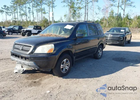 2004 Honda Pilot Ex-L z USA, uszkodzony, nr VIN 5FNYF18514B000832